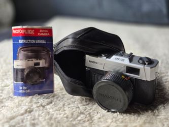 ​Vintage Photoflex MX-35 35mm Film Camera with Manual & Zipper Case – Toy/Lofi Camera