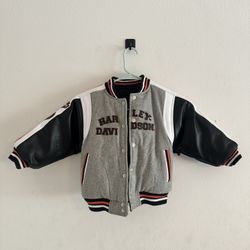 Vintage Harley Davidson Reversible Kids Jacket