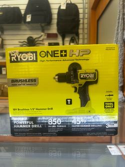 Ryobi 18V ONE+ HP Brushless 1/2" Hammer Drill