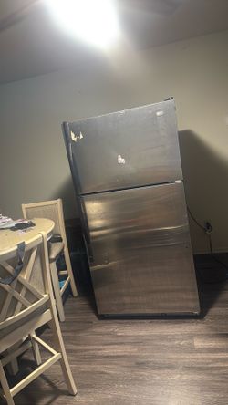 Maytag stainless steel refrigerator