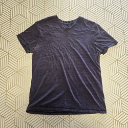 Apt9 V Neck Purple Shirt Medium Men