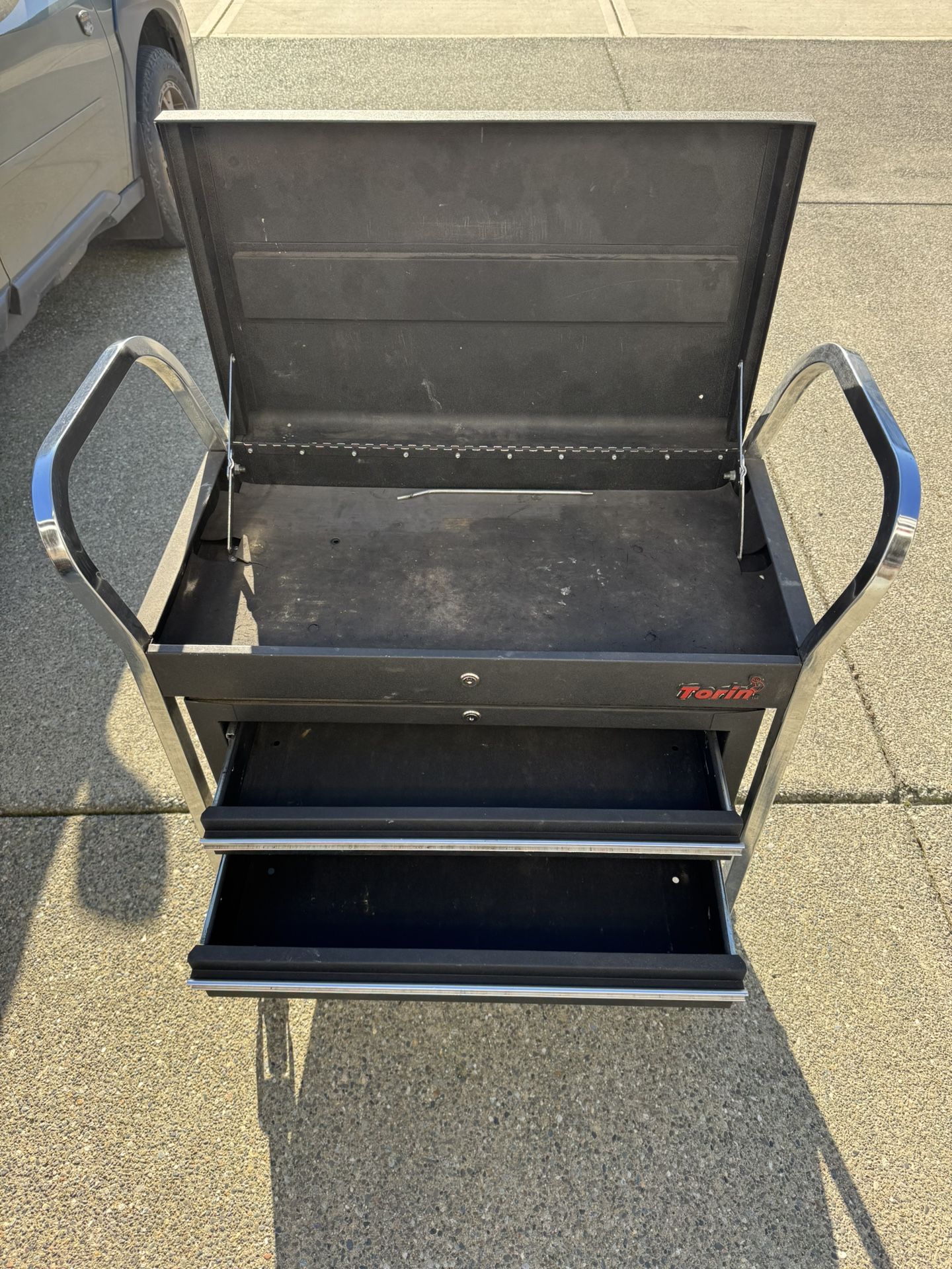 Tool Box/Cart W/Removable 2 Drawer Tool Box …Torin