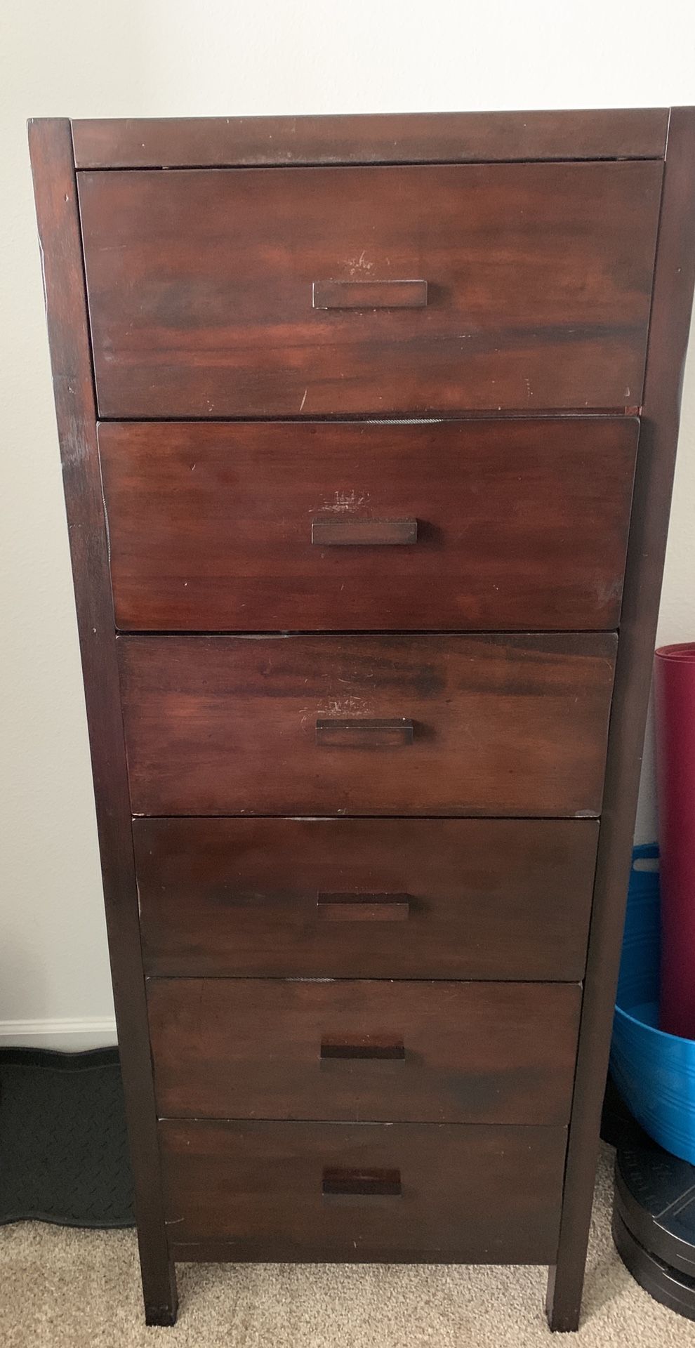 Solid wood dresser set