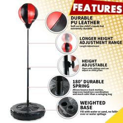 Sturdy Height Adjustable Punching Bag Ages 3-10