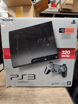 Sony PlayStation 3 Slim 320GB in Box