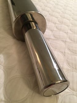 Must Sell! Price Dropped! Beautiful Heavy Duty Chefs Stainless Steel Rolling Pin