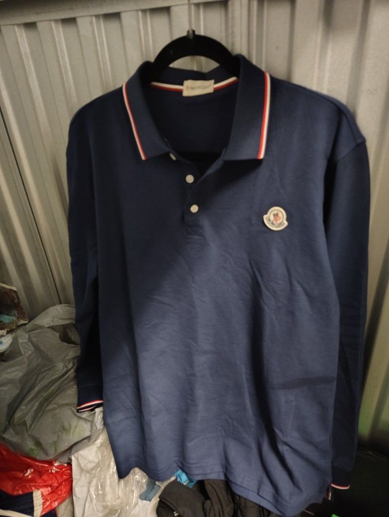 Moncler Shirt With Collar 