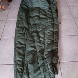 Military Green Extreme Cold Sleeping Bag With Military Compression Sack Carrybbag