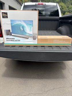 Hisense AX700 Soundbar Speakers And Subwoofer
