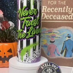 Beetlejuice Tumbler