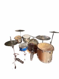 Drum set / Drum Kit Taye 5 Piece, Hardware, Cymbals