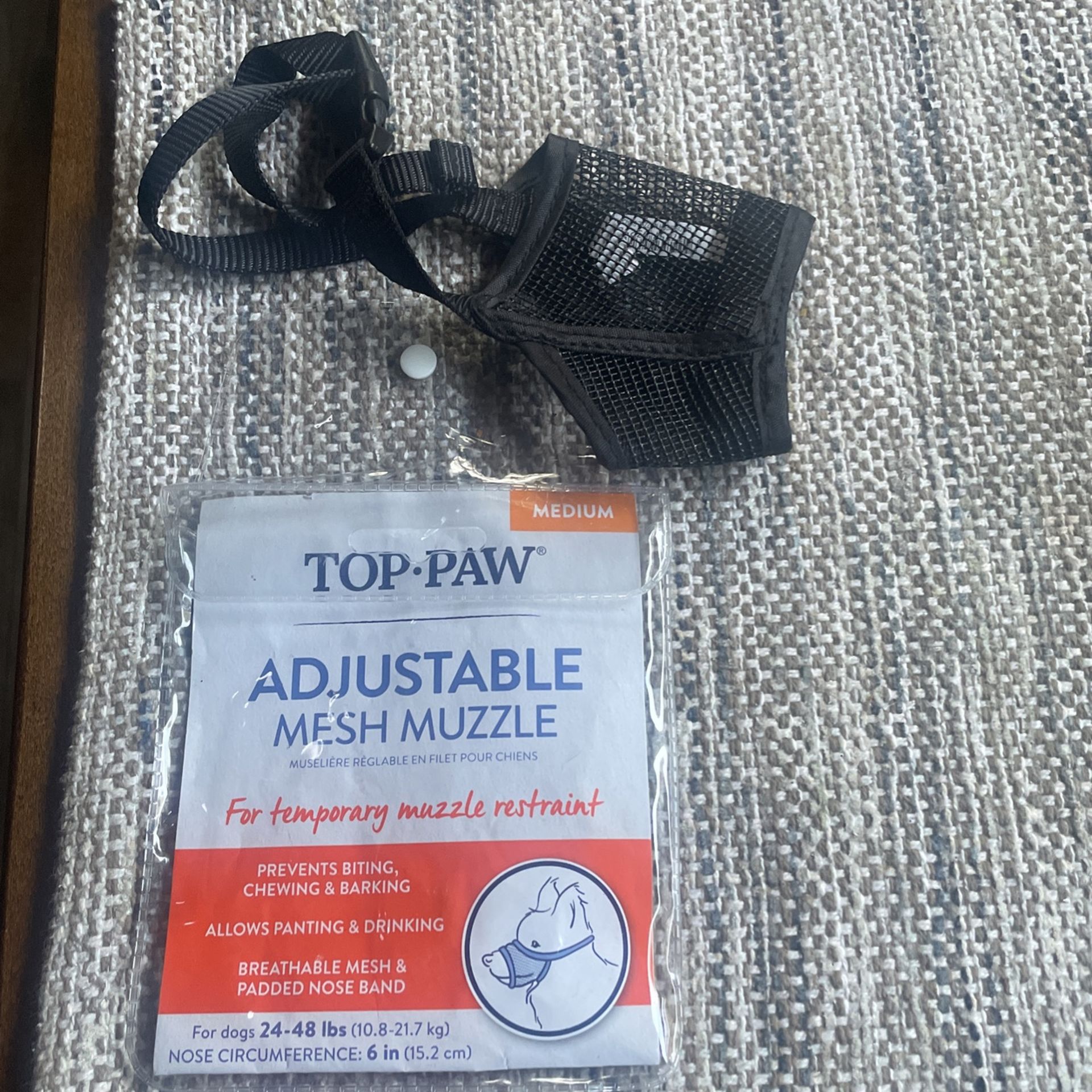 Adjustable Mesh Dog Muzzle