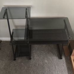 Glass Desk 