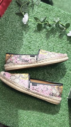 Gucci Bengal Tiger Print Pilar Espadrilles