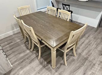 Ashley Dining Table with 6 Chairs