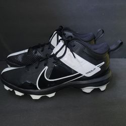 🔥 NEW Nike Trout CT0828-005 Force Pro 7 Baseball Cleats Size 12 Molded Black White Men’s Mike Trout MLB Angels Softball Trainer 👀

Overall brand new