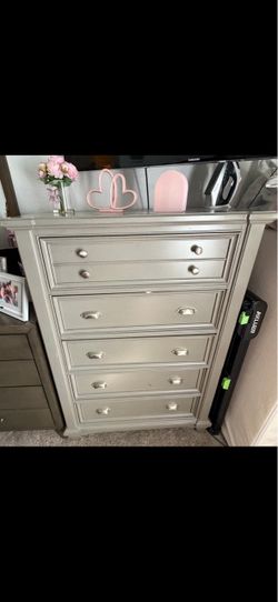 Gray dresser