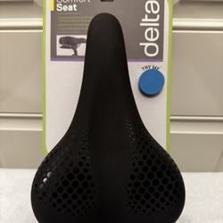 Delta Comfort Bicycle Seat , new in the package. Cash only and pick up is in New Braunfels TX. 