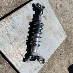 2001 Suzuki Gsxr1000 Chrome and polished shock