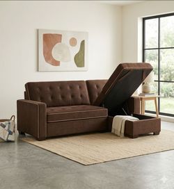 Sofa bed with storage delivery available