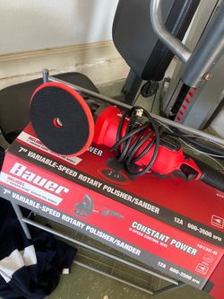 Bauer rotary polisher