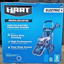 NEW Hart 3000 psi Electric pressure washer
Lavadora a presion electrica 3000 psi