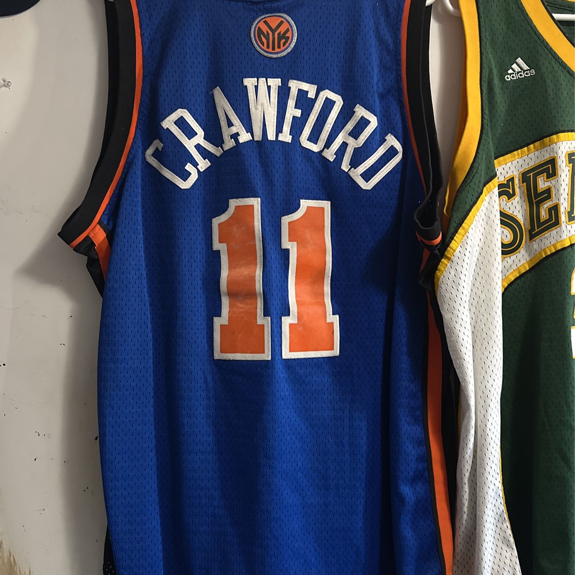 Vintage 00’s New York Knicks Jamal Crawford Reebok Jersey Men’s XXL 54