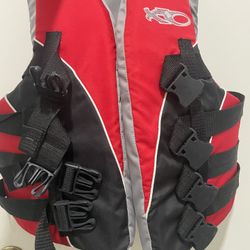 Men’s Life Jacket Red Color 