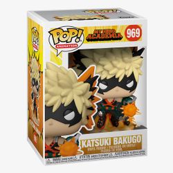 Funko Pop! Katsuki Bakugo 969! Hot Topic Exclusive! My Hero Academia