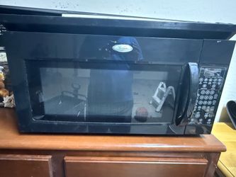 Title: Whirlpool Over-the-Range Microwave (Black) - Works Perfectly!