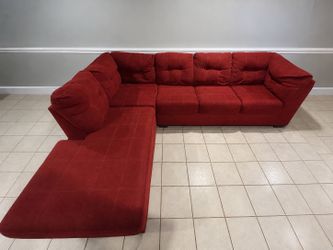 Living Spaces sectional sofa