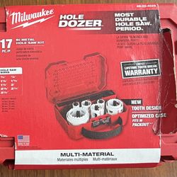 Milwaukee Hole Dozer General Purpose Bi-Metal Hole Saw Set (17-Piece)