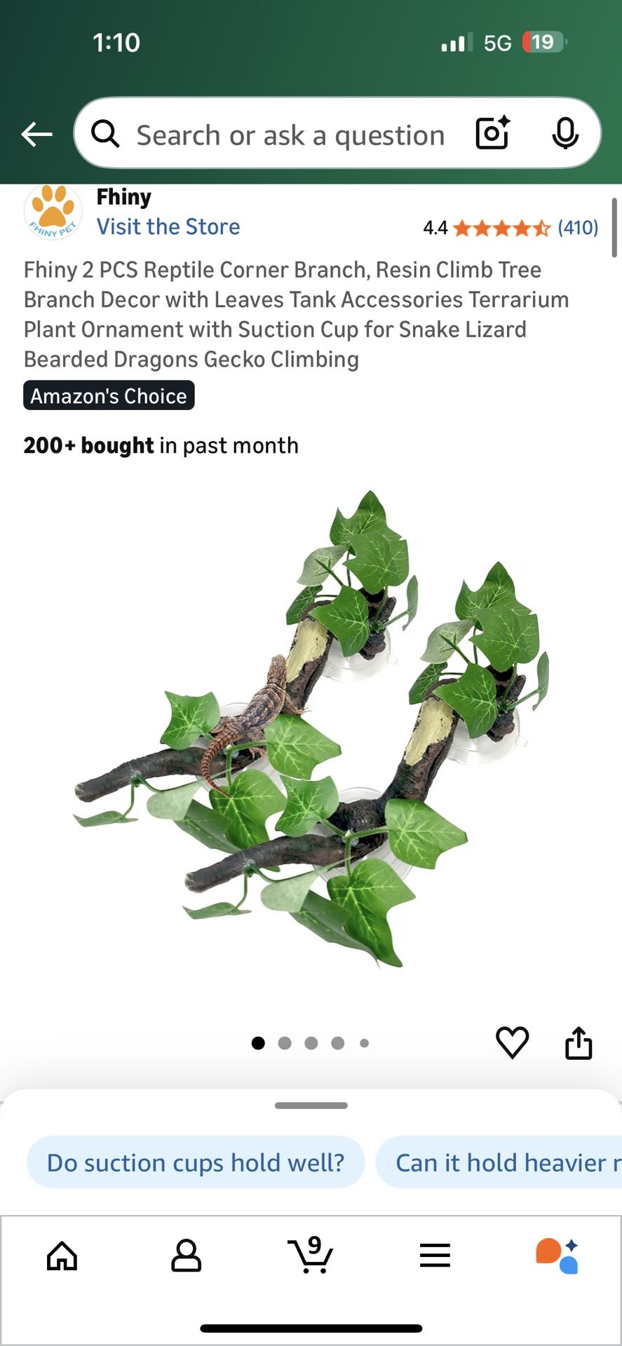 Reptile Snake Lizard Gecko Decor