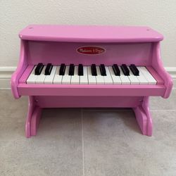 🎹 Mini Pink Toy Piano by Melissa & Doug – Perfect for Little Musicians!