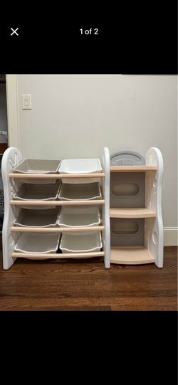 iFam Kids Toy Storage Organizer with Bins - $60 OBO