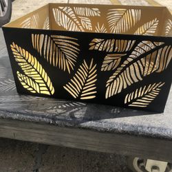 Gold And Black Storage 