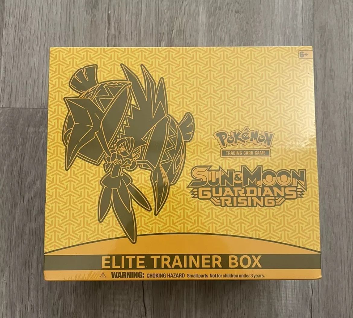 Pokemon Sun & Moon Guardians Rising Elite Trainer Box ETB