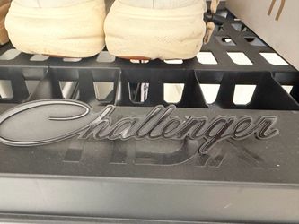 Black Challenger front grill emblem