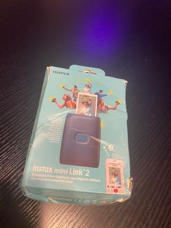 Fujifilm Instax Mini Link 2 Smartphone Printer - Space Blue NEW IN BOX