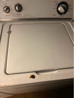 Washer and dryer