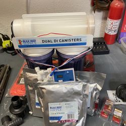 Dual DI Canister Aquarium Water Filter (New)