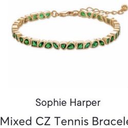 Sophie Harper Green & Gold Bracelet 