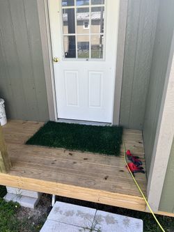 ARTIFICIAL GRASS WELCOME MAT. 15$