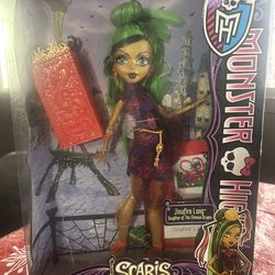 Monster High Doll Jinafire Long Scaris City of Frights Original First Wave NIB
