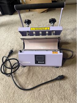 Tumbler heat press