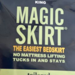 MAGIC. SKIRT THE.  EASIEST BED. SKIRT     KING 