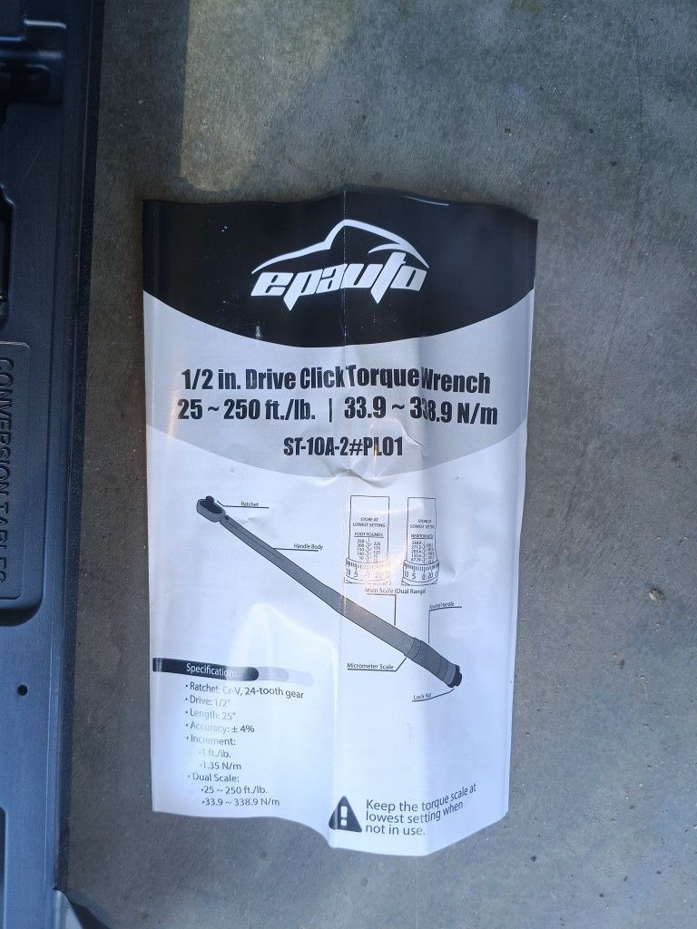 1/2 Torque Wrench 