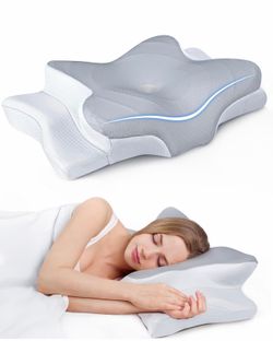 Ultra Pain Relief Cooling Memory Foam Pillow –  New