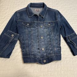 WOMENS JEAN JACKET ARIZONA SIZE SMAL LIKE NEW