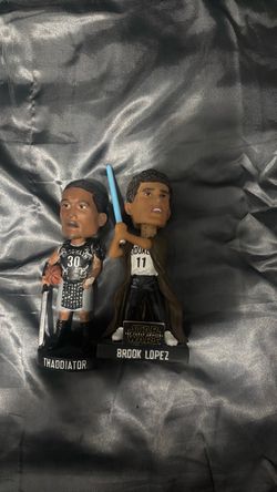 Brooklyn Nets Bobbleheads Thaddiator & Brook Lopez Star Wars